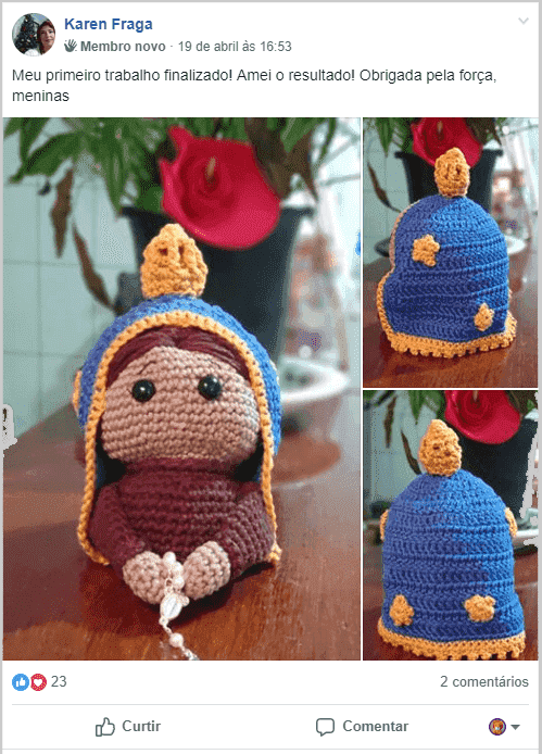 Amigurumi de N. Senhora